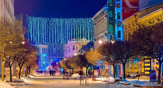 Apartment In The City Center Mini Ivano Frankivsk Bagian luar foto